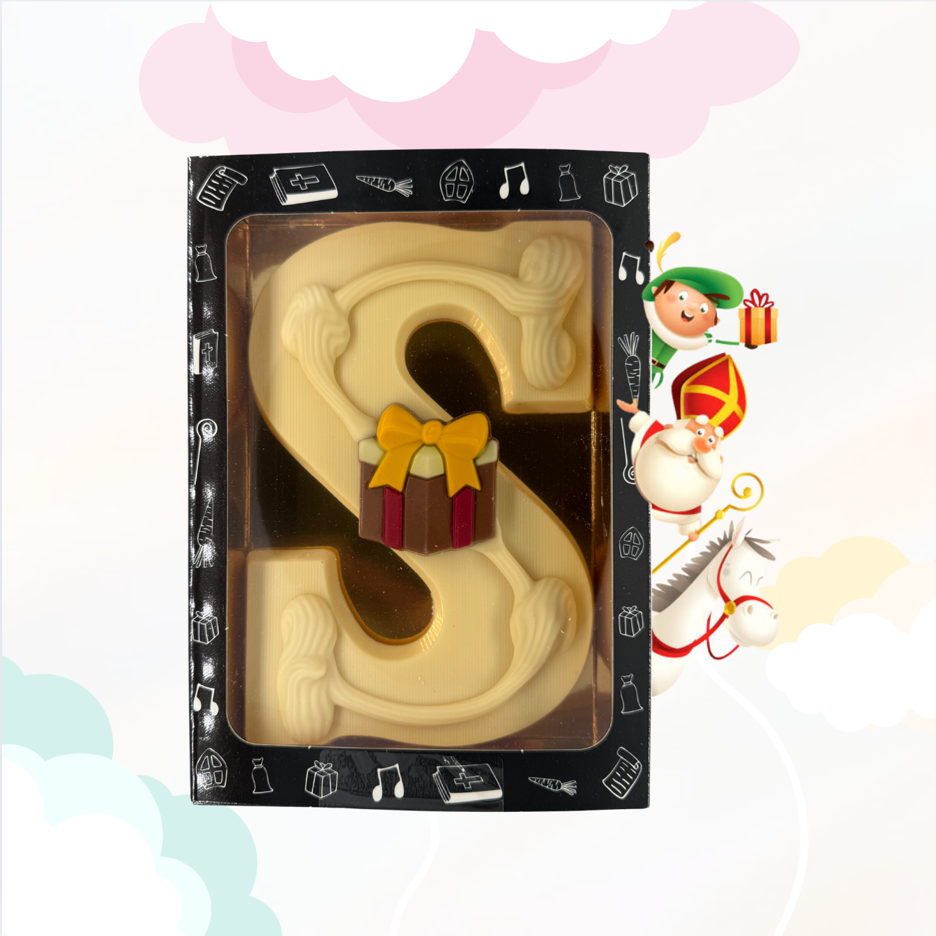 Choco letter Wit 190gr