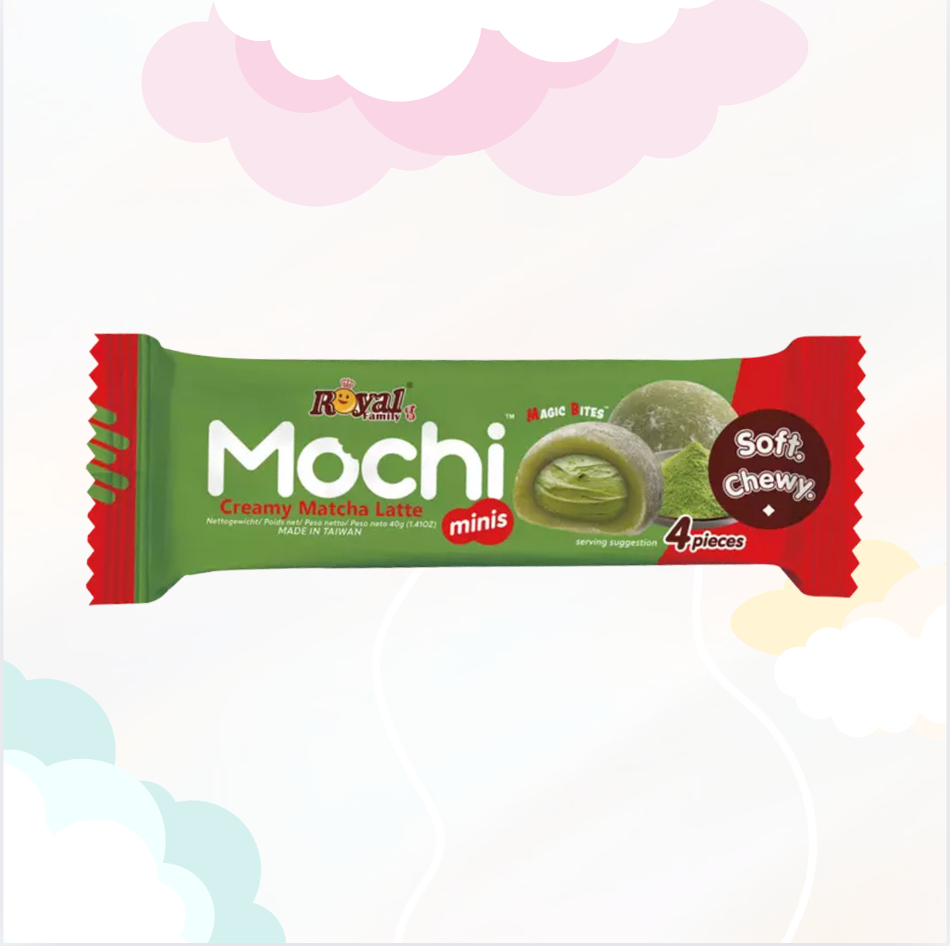 Mochi Snackpack Creamy Matcha 40 gr.
