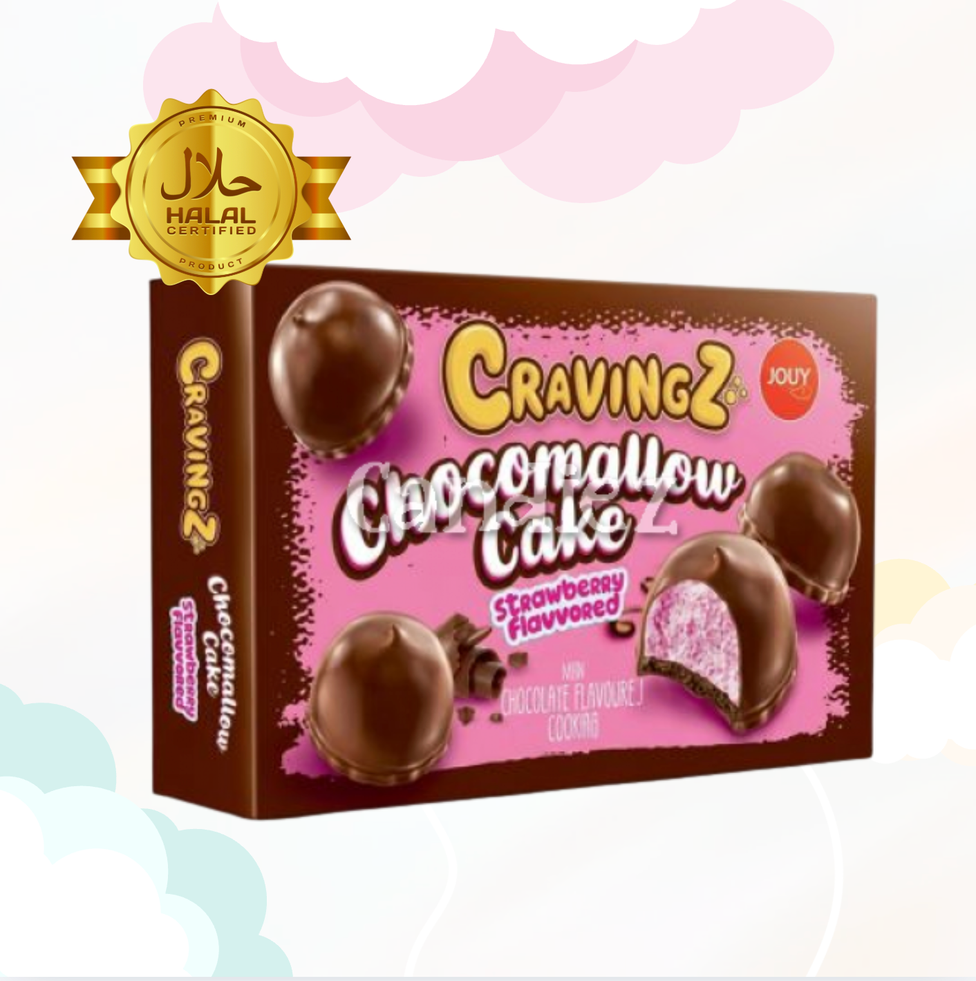 Chocomallow Strawberry 150 gr