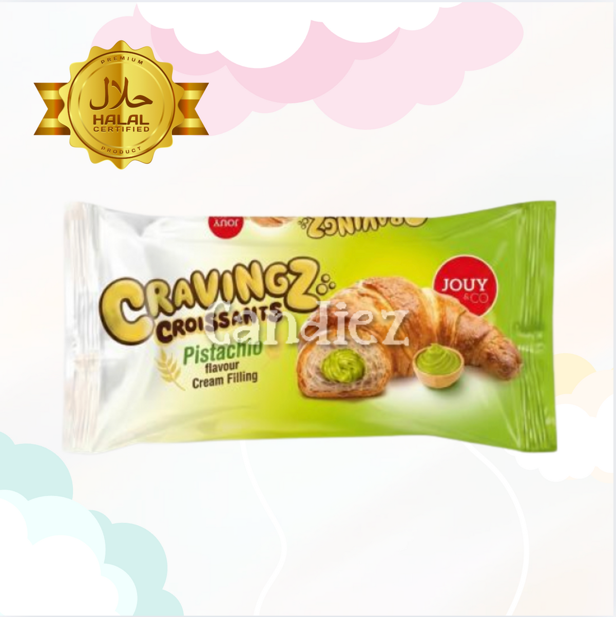 Croissants Pistaschio 5x36 gr