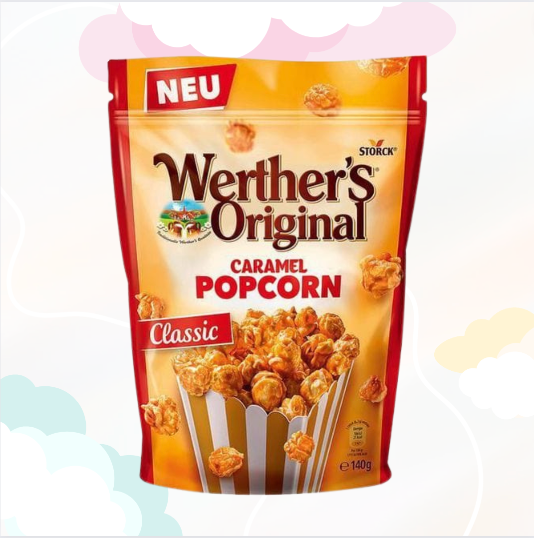 Werther's Caramel popcorn