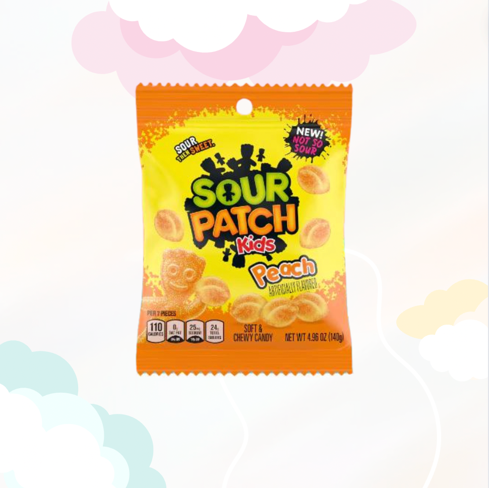 Sour patch Peach 80gr