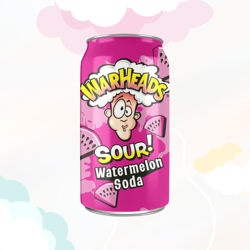 Warheads Sour Watermelon 355ml
