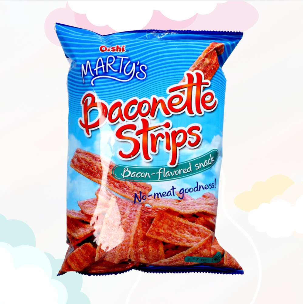 Marty's Baconette Strips - Bacon Flavored 90gr