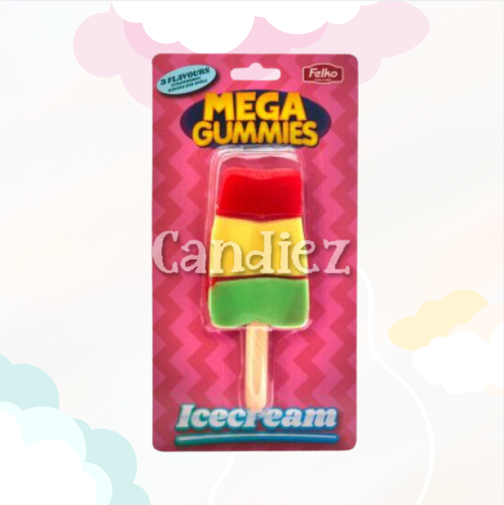 Mega Gummies Ice Cream 120gr