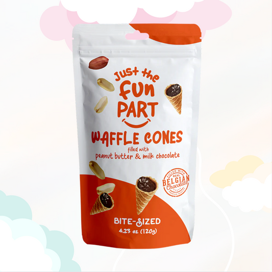 Just the fun part Peanut butter & milk choco 120gr