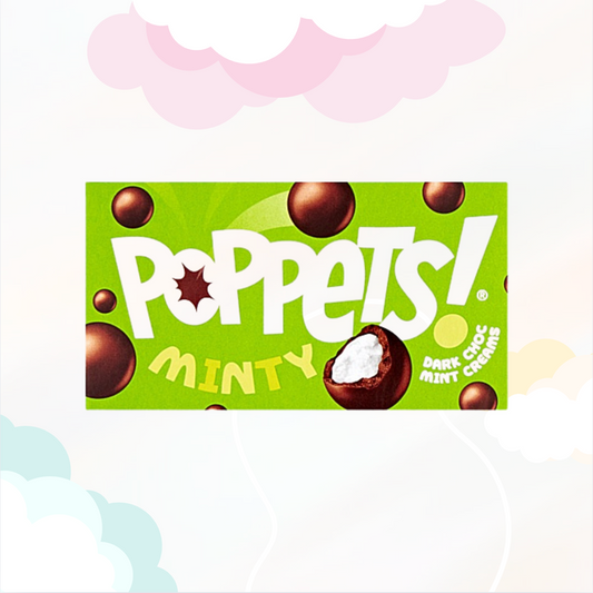 Poppets Dark Choc Mint 40gr