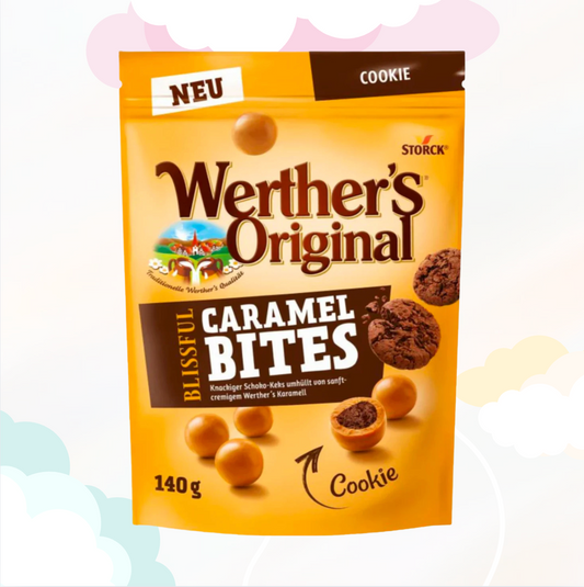 Werther's Originial Caramel bites Cookie 140gr