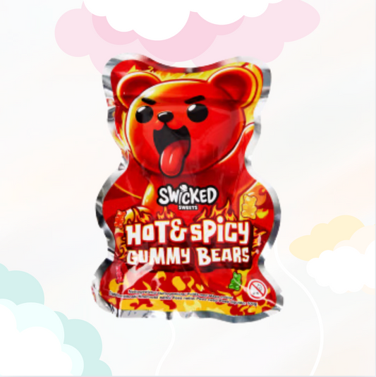 Hot & Spicy Gummybears 100gr