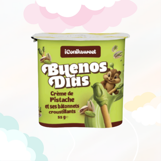 Buenos Dias Pistachio Cream Sticks 55g