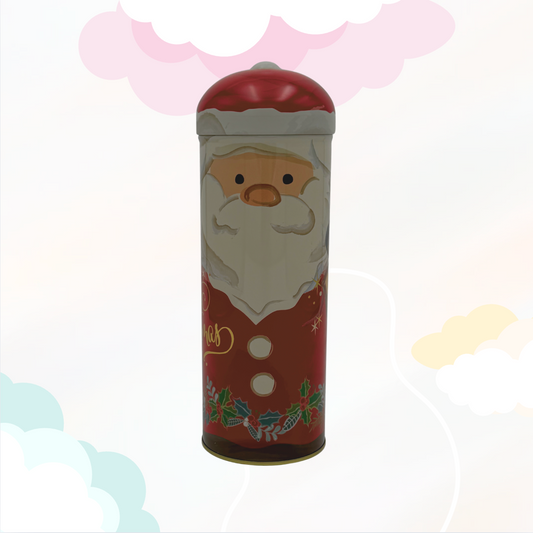 Snoepblik Kerstman lang