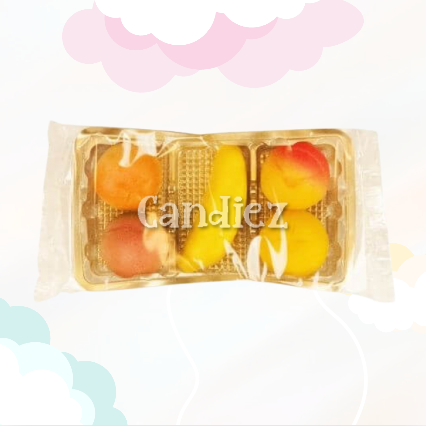 Marsepein Fruit 125gr