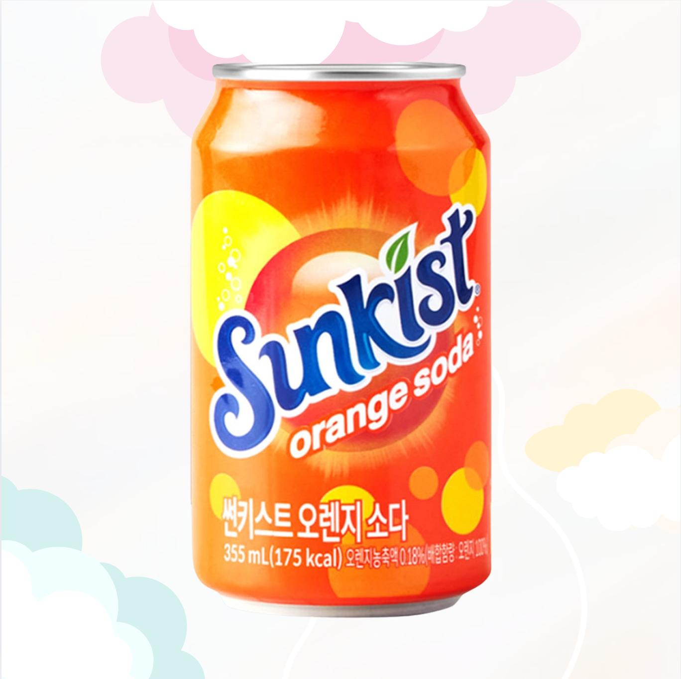 Sunkist Orange Soda Korea 355ml