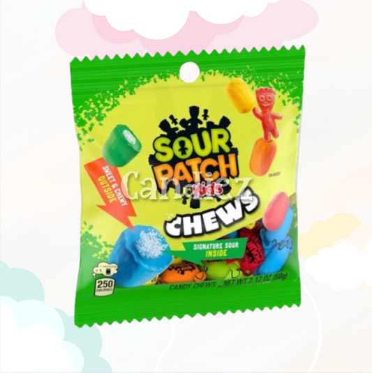 Sour Patch Chews Soft & Chewy 60 gr