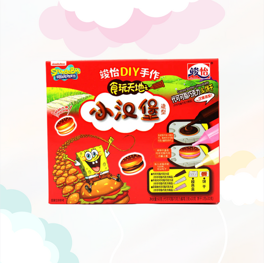 DIY Spongebob Mini Hamburger 52gr