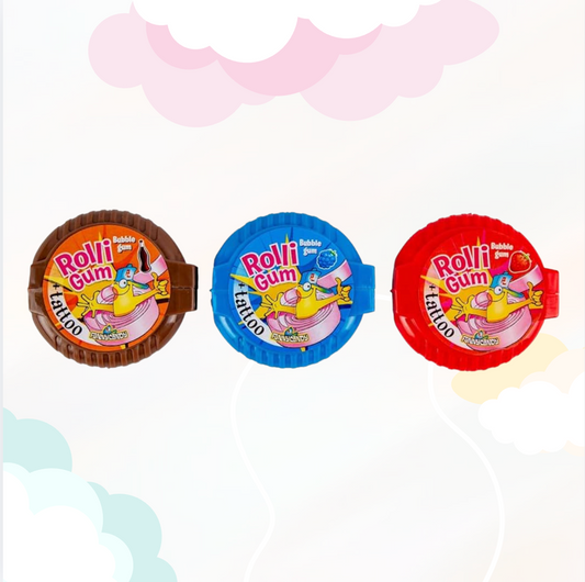 Rolli gummy met sticker 15gr