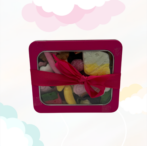 Snoepblik Venster Roze