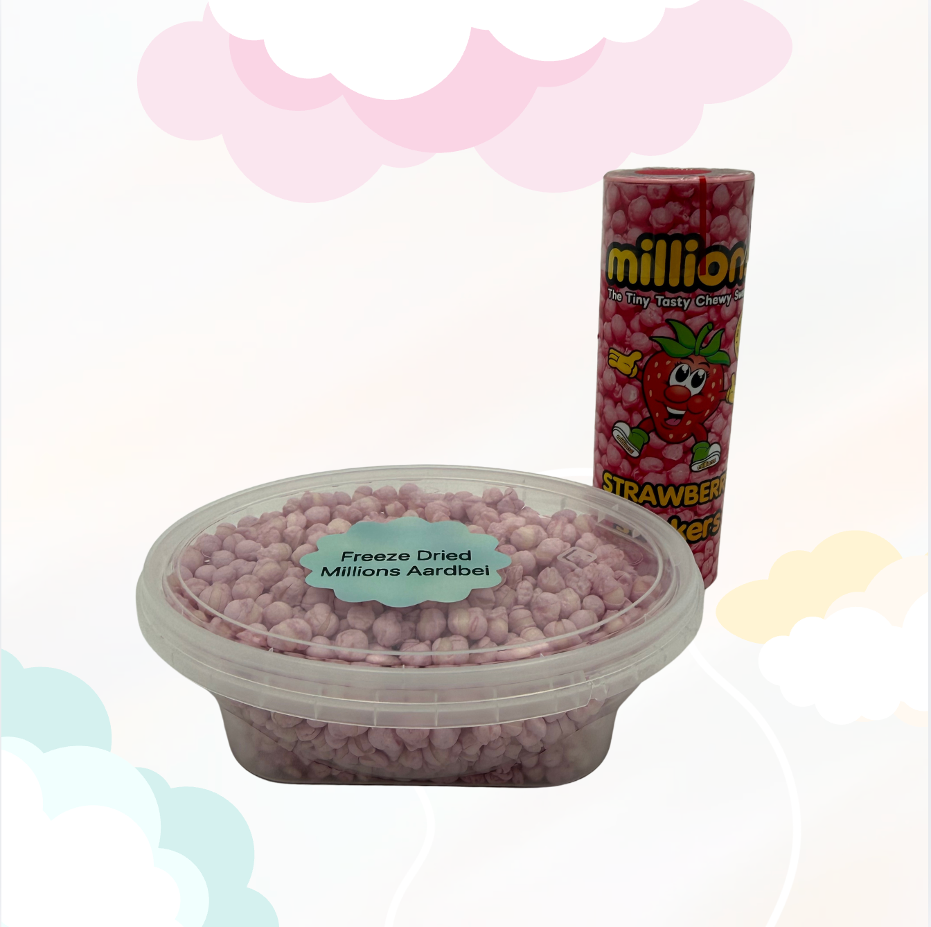 Freeze Dried Millions Aardbei