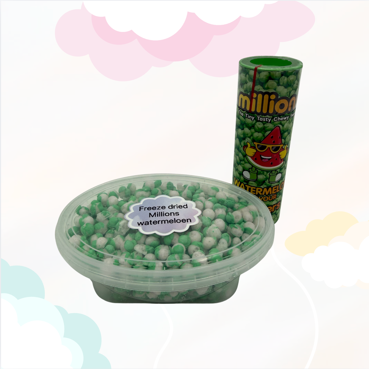 Freeze Dried Millions Watermeloen