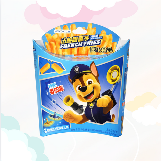 Paw patrol Chase Knapperige Frieten 25gr
