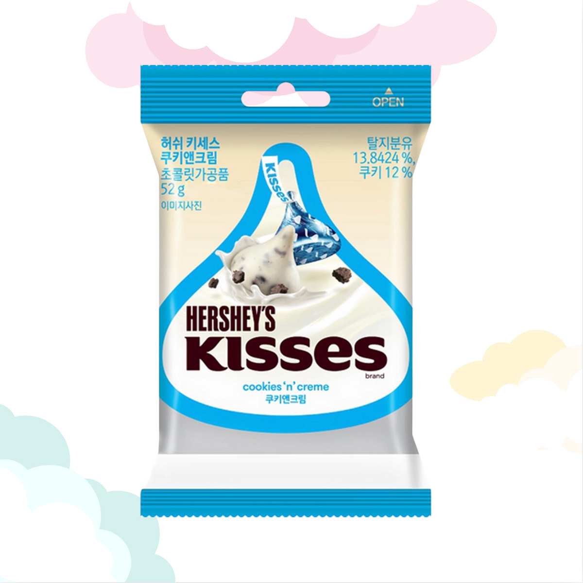 Hershey’s Kisses Cookies & Cream 52g