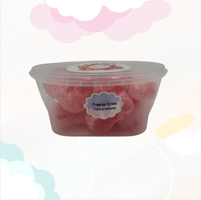 Freeze Dried Hallonshots (zuur)