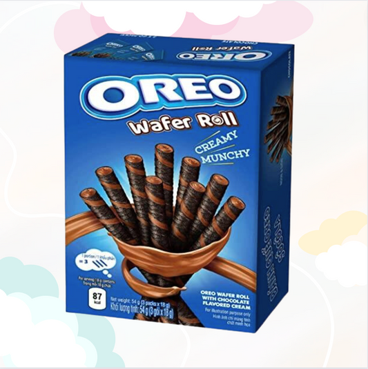 Oreo Wafel Roll chocolade