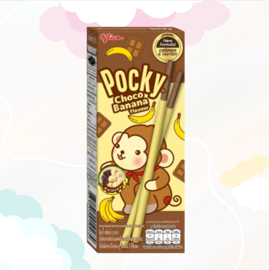 Pocky Choco-Banaan 25gr