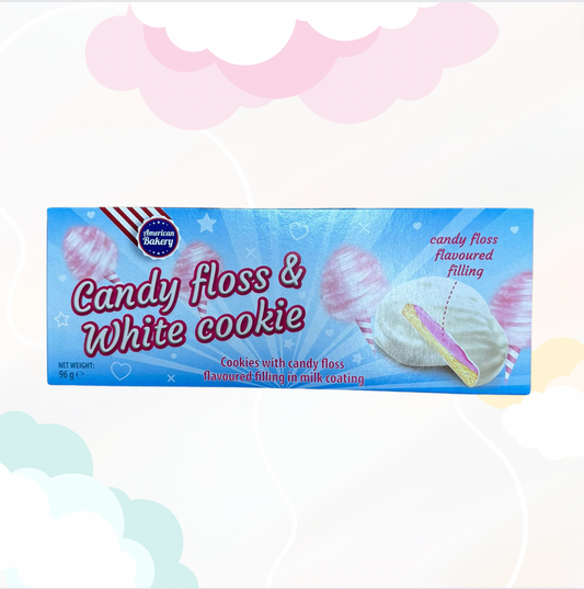 Candyfloss & white Cookie