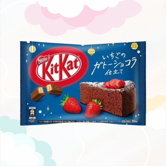 kitkat Strawberry/Choco Cake