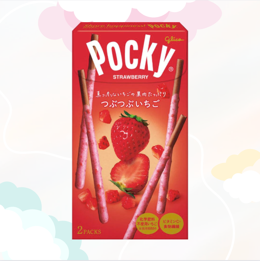 Pocky Tsubu Tsubu Strawberry 55gr