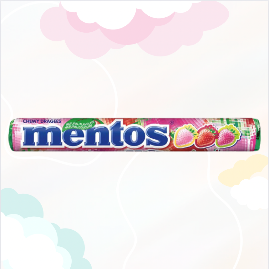 Mentos Strawberry Mix