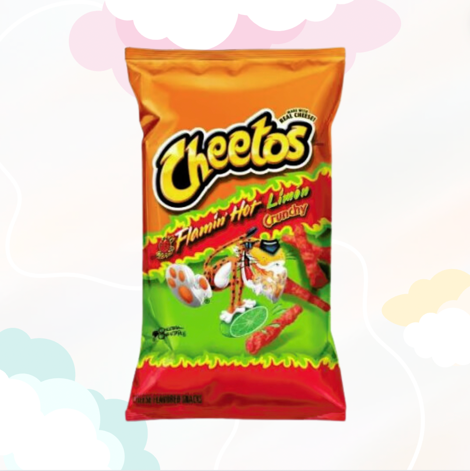 Cheetos Flamin Hot Lime Crunchy 190 gr