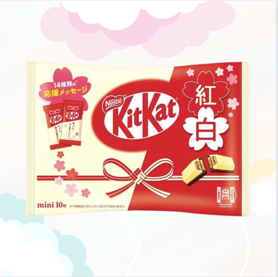 Kit Kat White Red 124 gr