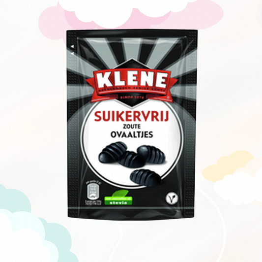 Klene Zoute Ovaaltjes Stevia 110 gr.