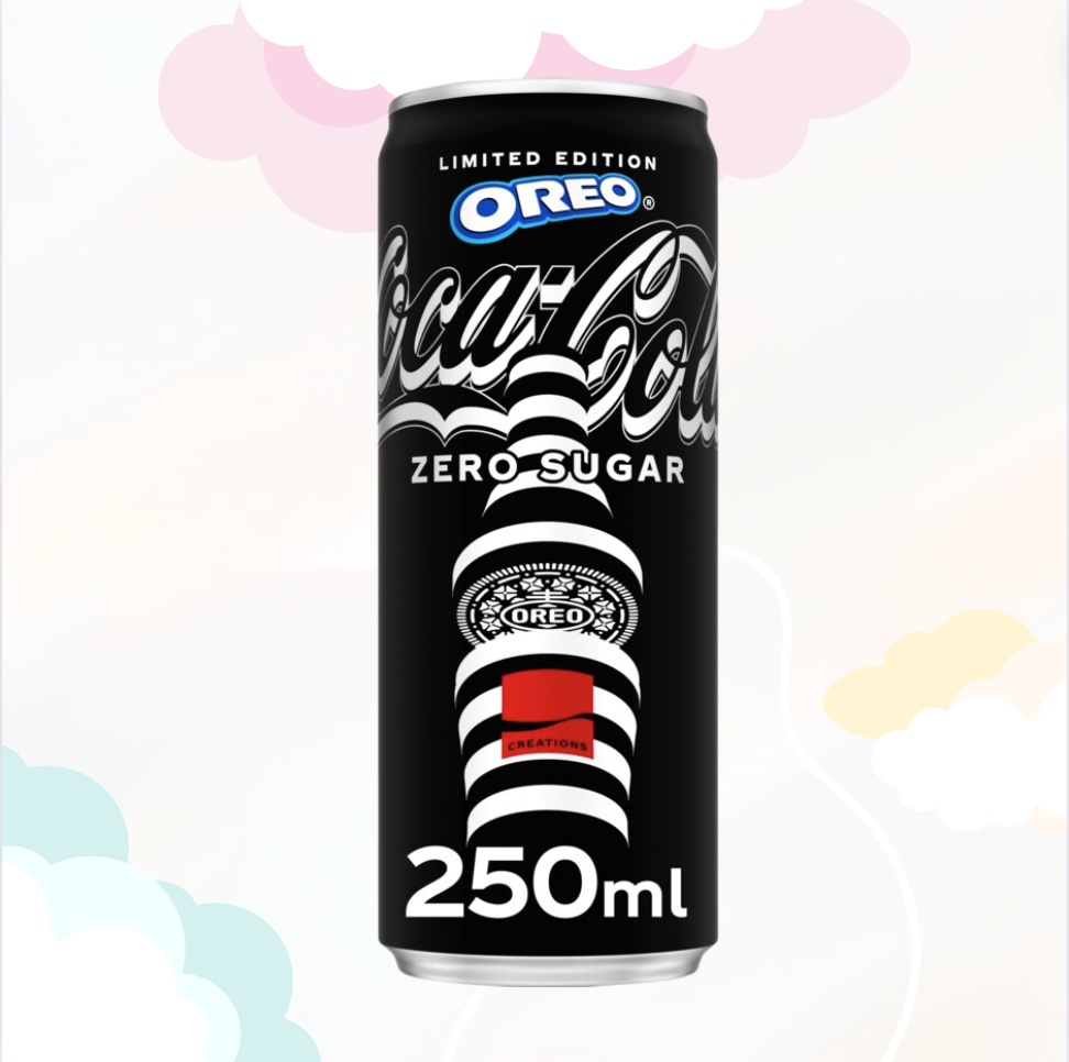 Coca Cola Limited Edition Oreo Sugar Free 250ml