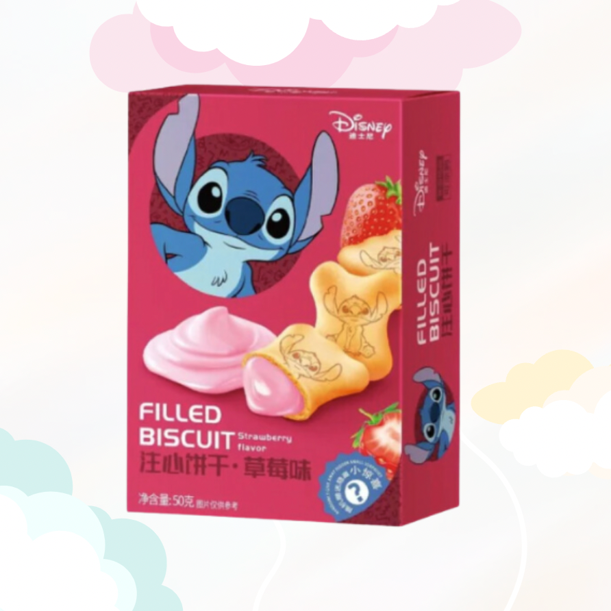 Stitch Koekjes Strawberry 50gr