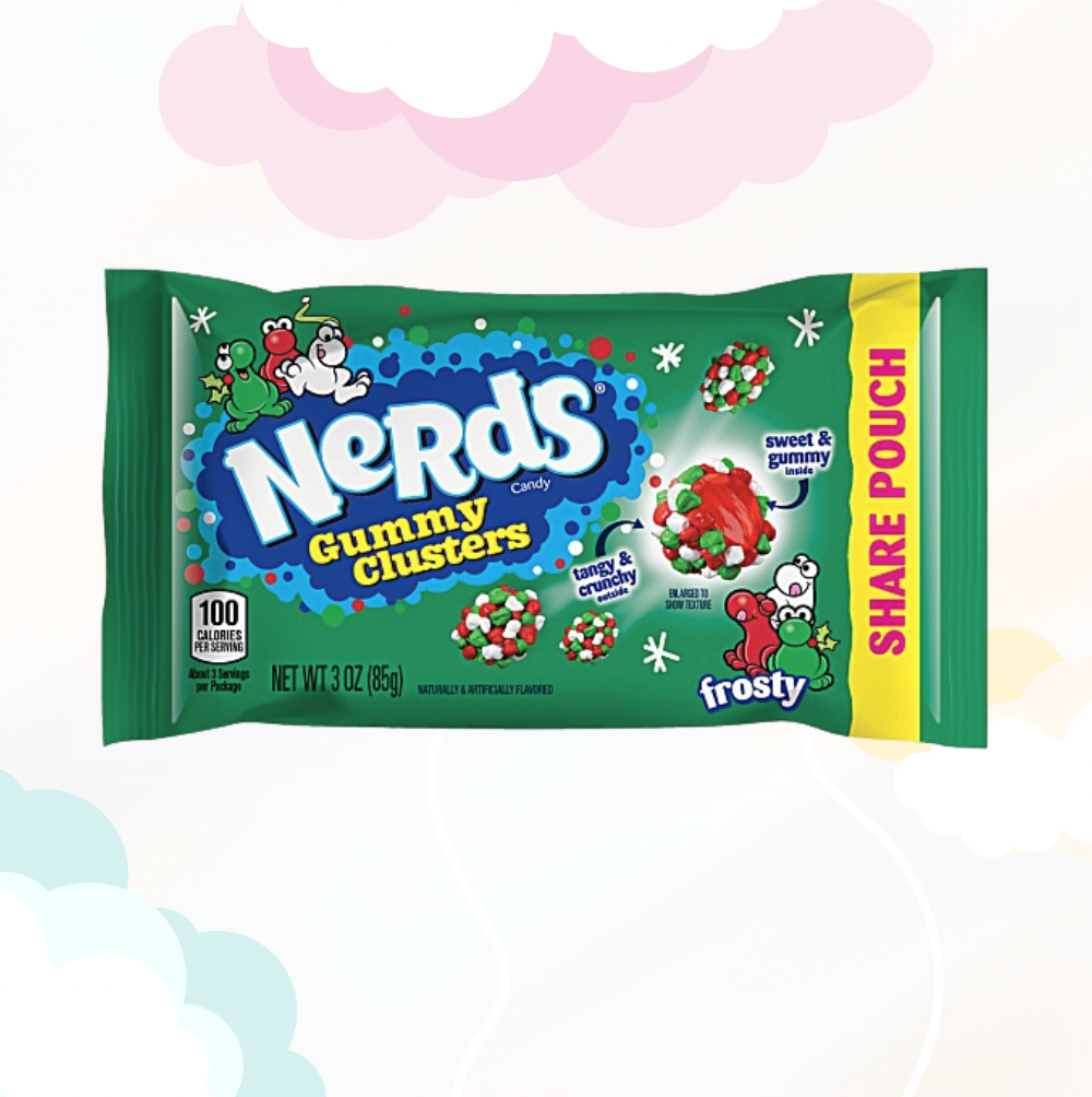 Nerds Gummy Clusters Frosty Share Pouch 85gr