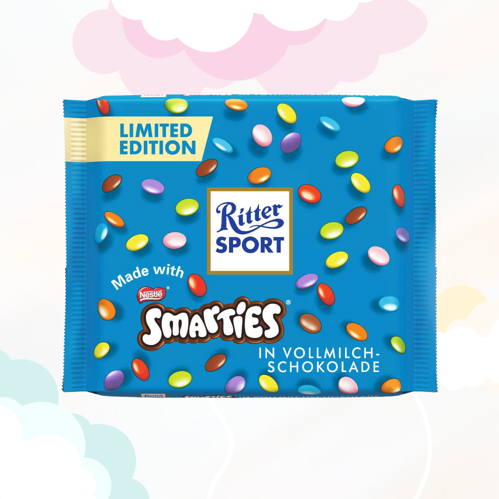 Rittersport Smarties Wit 100gr