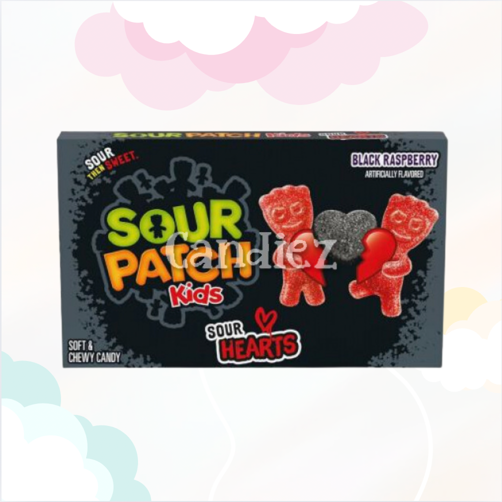 Sour Patch kids Black Raspberry Hearts 87gr